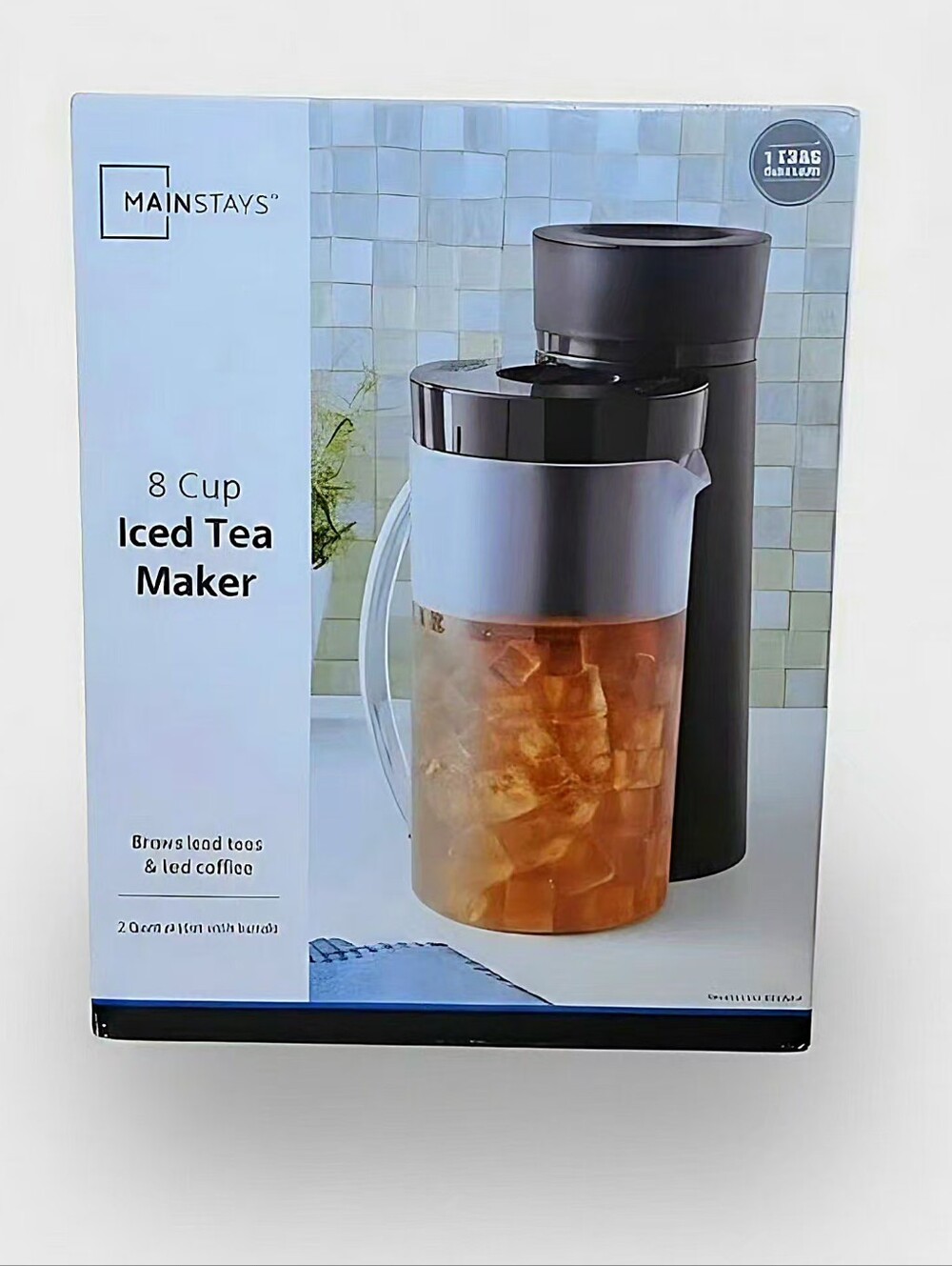 Mainstays 8-Cup Iced Tea Maker - Black